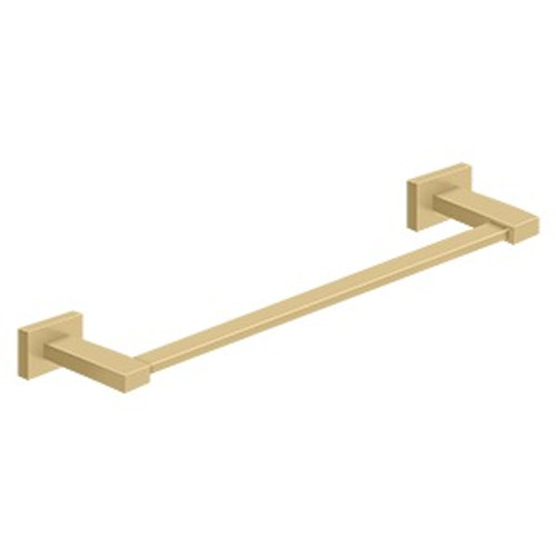 Deltana 55D2002/18-4 18" Towel Bar 55D Series Satin Brass Finish