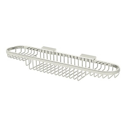 Deltana WBR1835U14 Polished Nickel 18" Rect. Combo Wire Basket