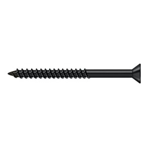 Deltana SCWS1025U1B Wood Screw; ST; #10 x 2-1/2"; Paint Black Finish