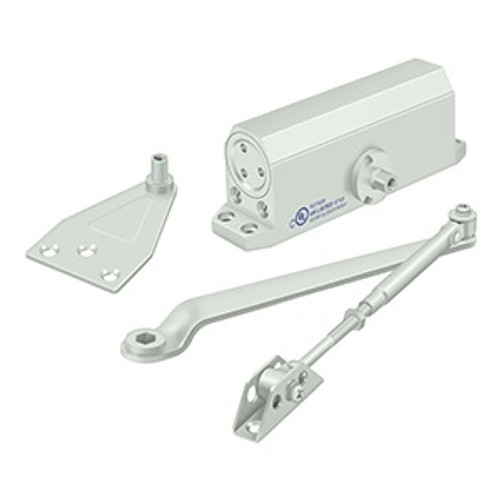 Deltana DC50-WHITE DC50 Door Closer; White Finish