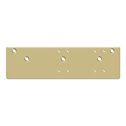 Deltana DP4041S-GOLD Drop Plate for DC40 - Standard Arm Installation; Gold Finish