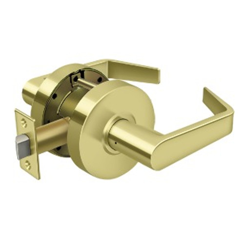 Deltana CL501EVC-3 Commercial Passage Standard Grade 2; Clarendon; Bright Brass Finish