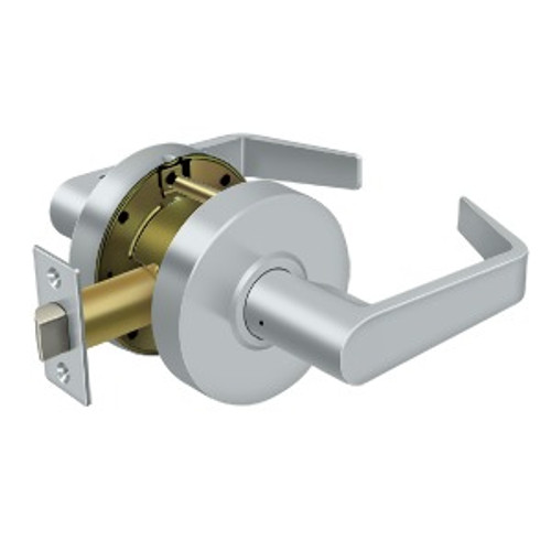 Deltana CL501EVC-26D Commercial Passage Standard Grade 2 Clarendon Lever Lockset Satin Chrome Finish