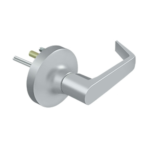 Deltana LTED80LP-26D Clarendon Lever Trim For Exit Device 80 Passage Function; Satin Chrome Finish