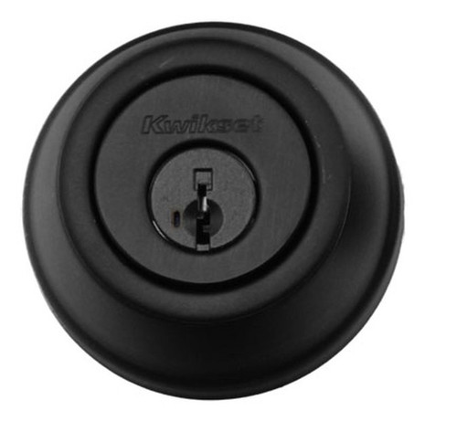 Kwikset 785-514 Iron Black Double Cylinder Deadbolt