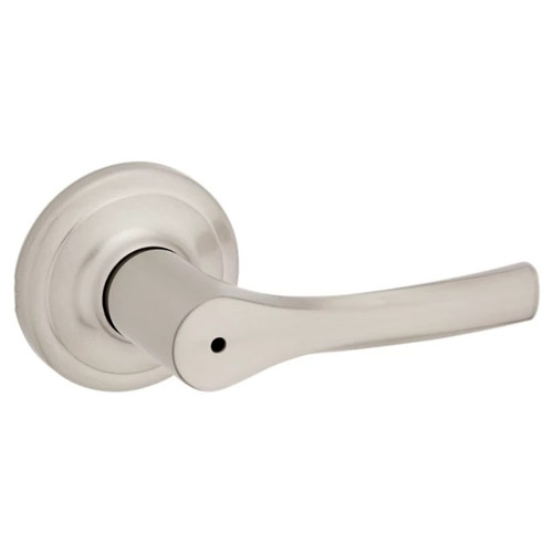 Kwikset 300HYL-15 Satin Nickel Privacy Henley Lever