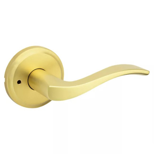 Kwikset 730SEL-4 Satin Brass Sedona Privacy Lever