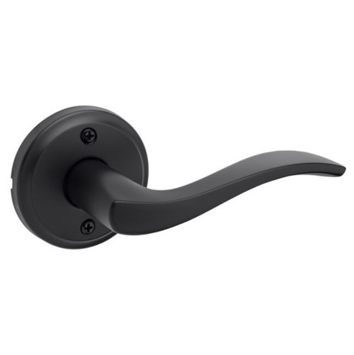 Kwikset 788SELRH-514 Right Hand Sedona Lever Half Dummy Iron Black Finish