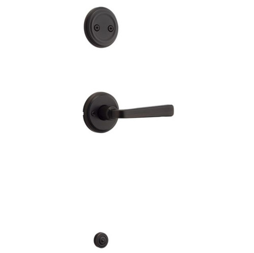 Kwikset 968TDL-11P Venetian Bronze Trafford Lever Dummy Handleset (Interior Side Only)