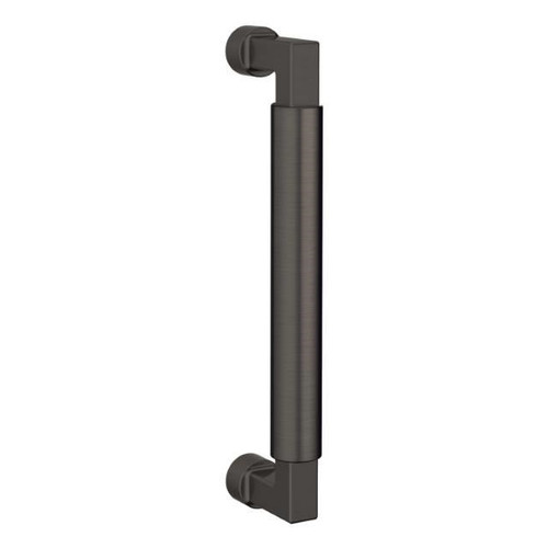 Baldwin 2579076 8" Contemporary Door Pull Graphite Nickel Finish