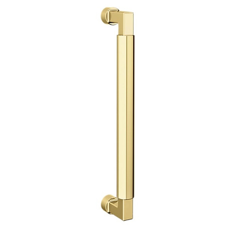 Baldwin 2581031 10" Contemporary Door Pull Unlacquered Brass Finish