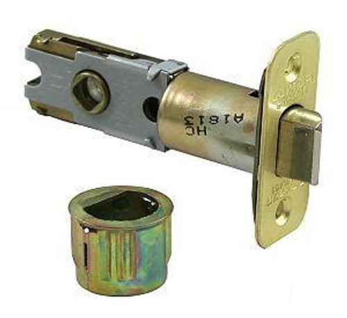 Schlage Residential 16254605 Dual Option Adjustable Springlatch Bright Brass Finish