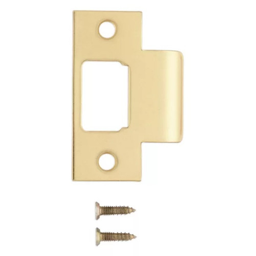 Kwikset 84632-001 Deadbolt T Strike Bright Brass Finish