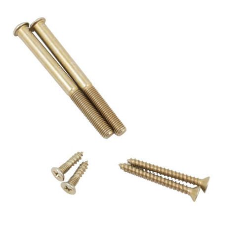 Kwikset 81247-007 Screw Pack for 780; 970; 980 Single Cylinder Deadbolts Bright Brass Finish