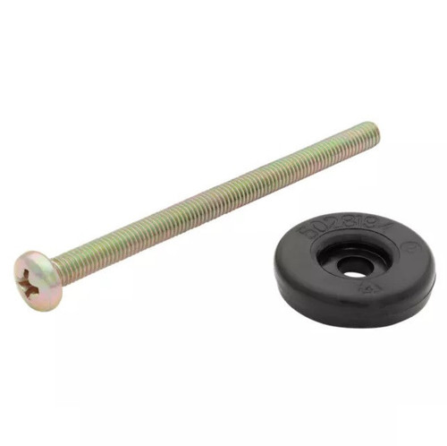 Kwikset 83724-001 Bottom Screw and Washer for Thick Door for HE, SE, ADH, AVH, and TVH