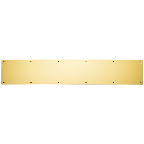 Ives Commercial 84003842 8" x 42" Kick Plate Bright Brass Finish