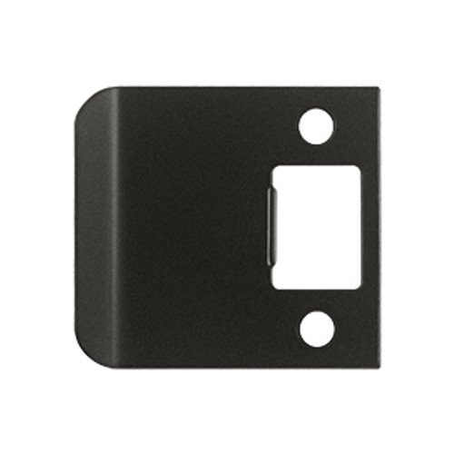 Deltana SPE250U10B Oil Rubbed Bronze 2-1/2" Extended Lip Strike Plate