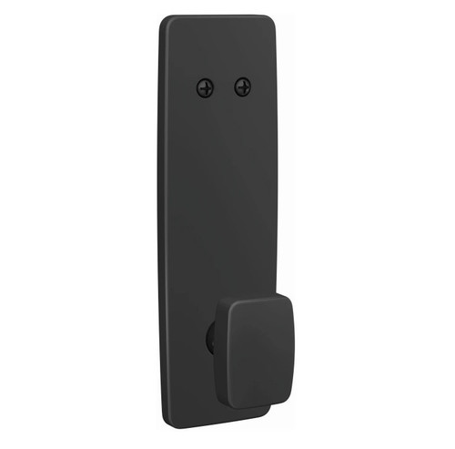 Schlage FCT94NIX622GEE Nixon Knob with Greene Rose Matte Black Dummy Handlesets (Interior Side Only)