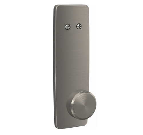 Schlage FCT94SWA619GEE Swanson Knob with Greene Rose Satin Nickel Dummy Handlesets (Interior Side Only)