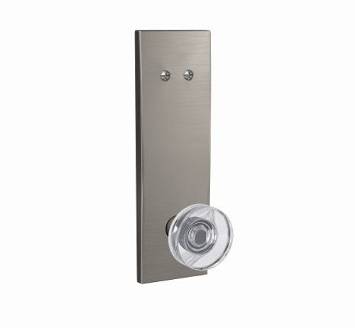 Schlage FCT94DAW619CEN Dawes Knob with Century Rose Satin Nickel Dummy Handlesets (Interior Side Only)