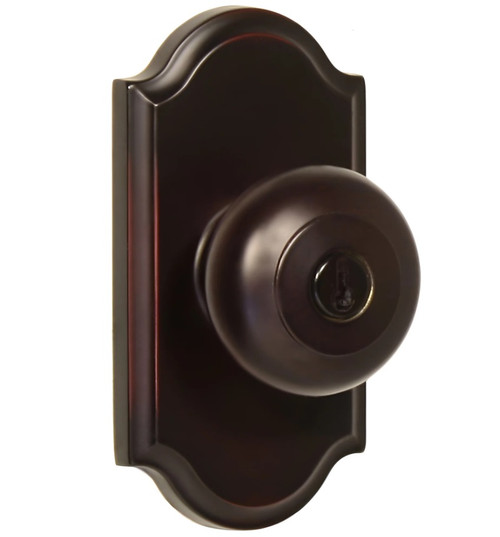 Weslock 01740I1I1SL23 Impresa Premiere Entry Lock with Adjustable Latch and Full Lip Strike Oil Rubbed Bronze Finish