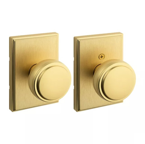 Kwikset 730SOKTRCT-4 Sora Knob with Traditional Rectangular Rose