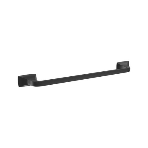 Amerock BH36013MB Highland Ridge 18" Towel Bar Matte Black Finish