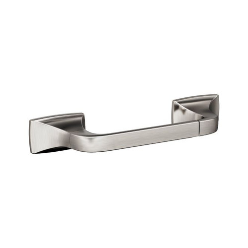 Amerock BH36011G10 Highland Ridge Pivoting Tissue Roll Holder Satin Nickel Finish