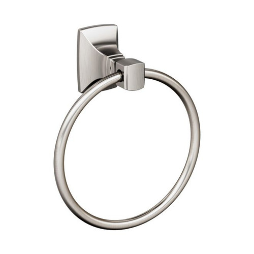 Amerock BH36012G10 Highland Ridge Towel Ring Satin Nickel Finish