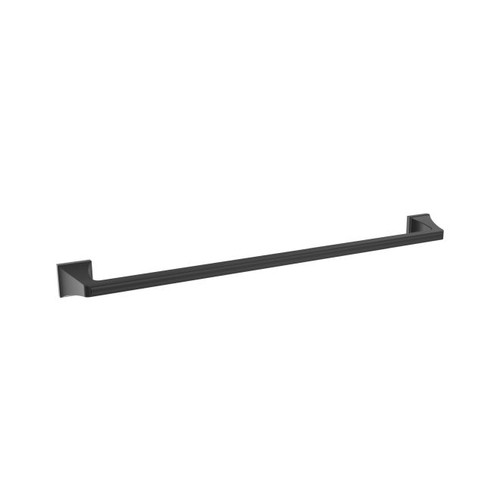Amerock BH36024MB Mulholland 24" Towel Bar Matte Black Finish