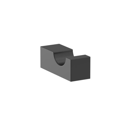 Amerock BH36080MB Monument Single Robe Hook Matte Black Finish