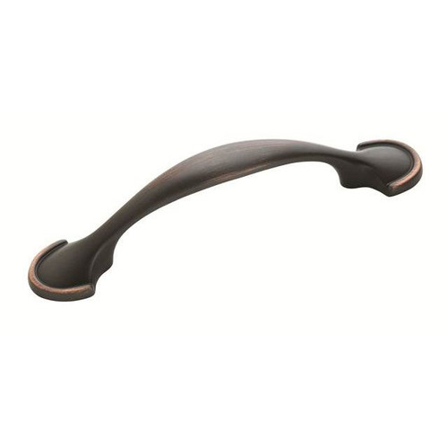 Amerock BP173ORB-5PACK Pack of 5 3" (76 mm) Center to Center Fairfield Cabinet Pull Oil Rubbed Bronze Finish