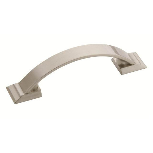 Amerock BP29349G10-50PACK Pack of 50 3" (76 mm) Center to Center Candler Cabinet Pull Satin Nickel Finish