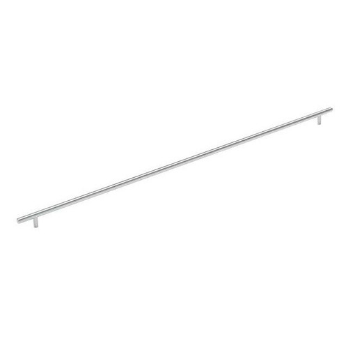 Amerock BP19019SS 30-1/4" (768 mm) Center to Center Carbon Steel Bar Cabinet Pull Stainless Steel Finish