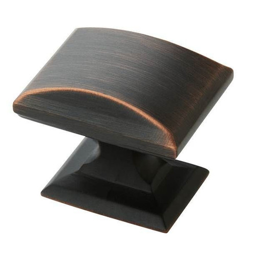 Amerock BP29340ORB-10PACK Pack of 10 1-1/4" (32 mm) Diameter Candler Cabinet Knob Oil Rubbed Bronze Finish