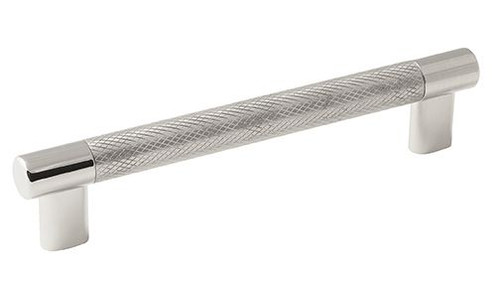 Amerock BP36559PNSS 6-5/16" (160 mm) Center to Center Esquire Cabinet Pull Polished Nickel by Stainless Steel Finish Amerock BP36559PNSS 6-5/16" (160 mm) Center to Center Esquire Cabinet Pull Polished Nickel by Stainless Steel Finish