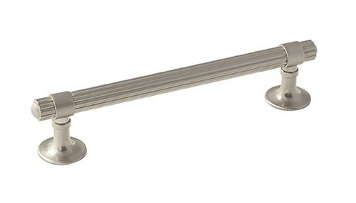 Amerock BP36622G10 5-1/16" (128 mm) Center to Center Sea Grass Cabinet Pull Satin Nickel Finish Amerock BP36622G10 5-1/16" (128 mm) Center to Center Sea Grass Cabinet Pull Satin Nickel Finish