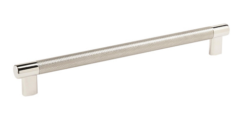 Amerock BP36560PNSS 10-1/16" (256 mm) Center to Center Esquire Cabinet Pull Polished Nickel by Stainless Steel Finish Amerock BP36560PNSS 10-1/16" (256 mm) Center to Center Esquire Cabinet Pull Polished Nickel by Stainless Steel Finish