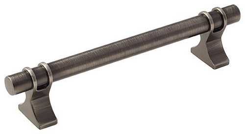 Amerock BP36606GM 5-1/16" (128 mm) Center to Center Davenport Cabinet Pull Gunmetal Finish