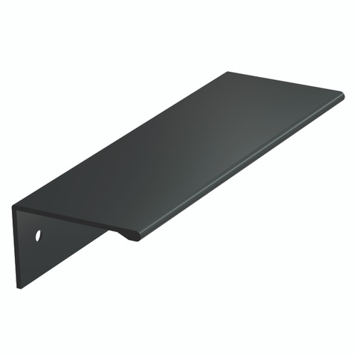 Amerock BP36574FB Edge Cabinet Pull with 3-3/4" (96 mm) Center to Center Matte Black Finish
