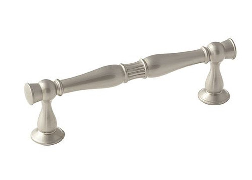 Amerock BP36593G10 3-3/4" (96 mm) Center to Center Crawford Cabinet Pull Satin Nickel Finish