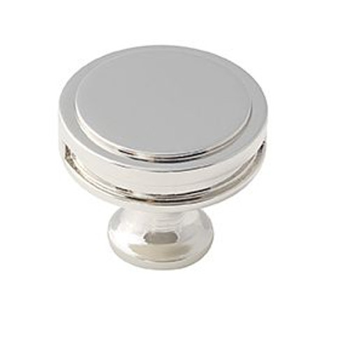 Amerock BP36603PN 1-3/8" (35 mm) Oberon Cabinet Knob Bright Nickel Finish