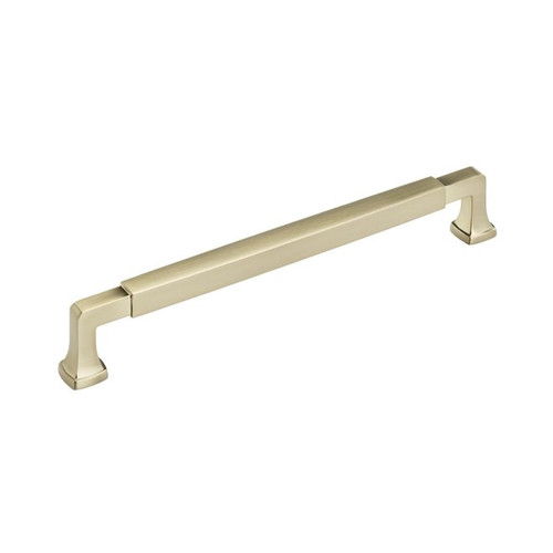 Amerock BP36890BBZ Stature 8-13/16" Center to Center Cabinet Pull Golden Champagne Finish