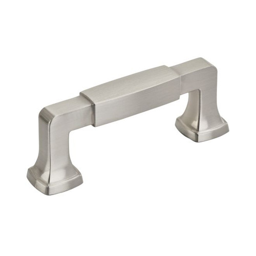 Amerock BP36891G10 Stature 3" Center to Center Cabinet Pull Satin Nickel Finish