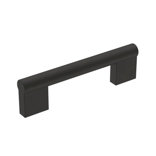 Amerock BP36912FB Versa 3-3/4" Center to Center Cabinet Pull Matte Black Finish