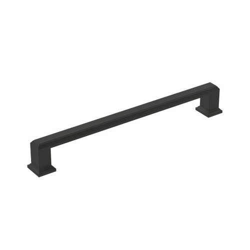 Amerock BP36761FB Appoint 7-9/16" Center to Center Cabinet Pull Matte Black Finish Amerock BP36761FB Appoint 7-9/16" Center to Center Cabinet Pull Matte Black Finish