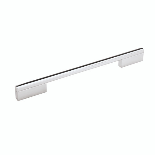 Amerock BP3673726 Separa Cabinet Pull with 10-1/16" Center to Center Bright Chrome Finish