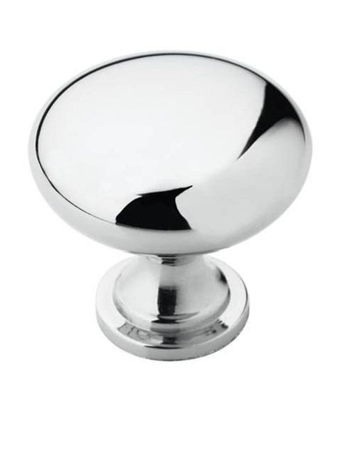 Amerock BP5300526-10PACK Pack of 10 1-1/4" (32 mm) Diameter Allison Value Cabinet Knob Bright Chrome Finish