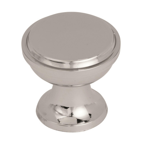 Amerock BP53718PN 1-3/16" (30 mm) Westerly Cabinet Knob Bright Nickel Finish Amerock BP53718PN 1-3/16" (30 mm) Westerly Cabinet Knob Bright Nickel Finish