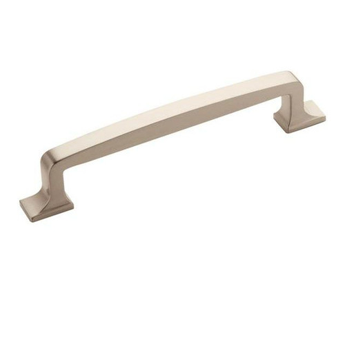 Amerock BP53721G10-5PACK Pack of 5 5-1/16" (128 mm) Center to Center Westerly Cabinet Pull Satin Nickel Finish